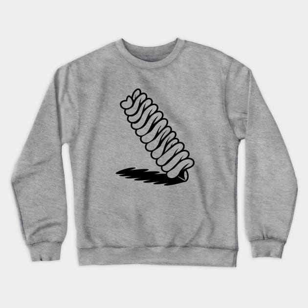 Rotini Pasta Crewneck Sweatshirt by KayBee Gift Shop